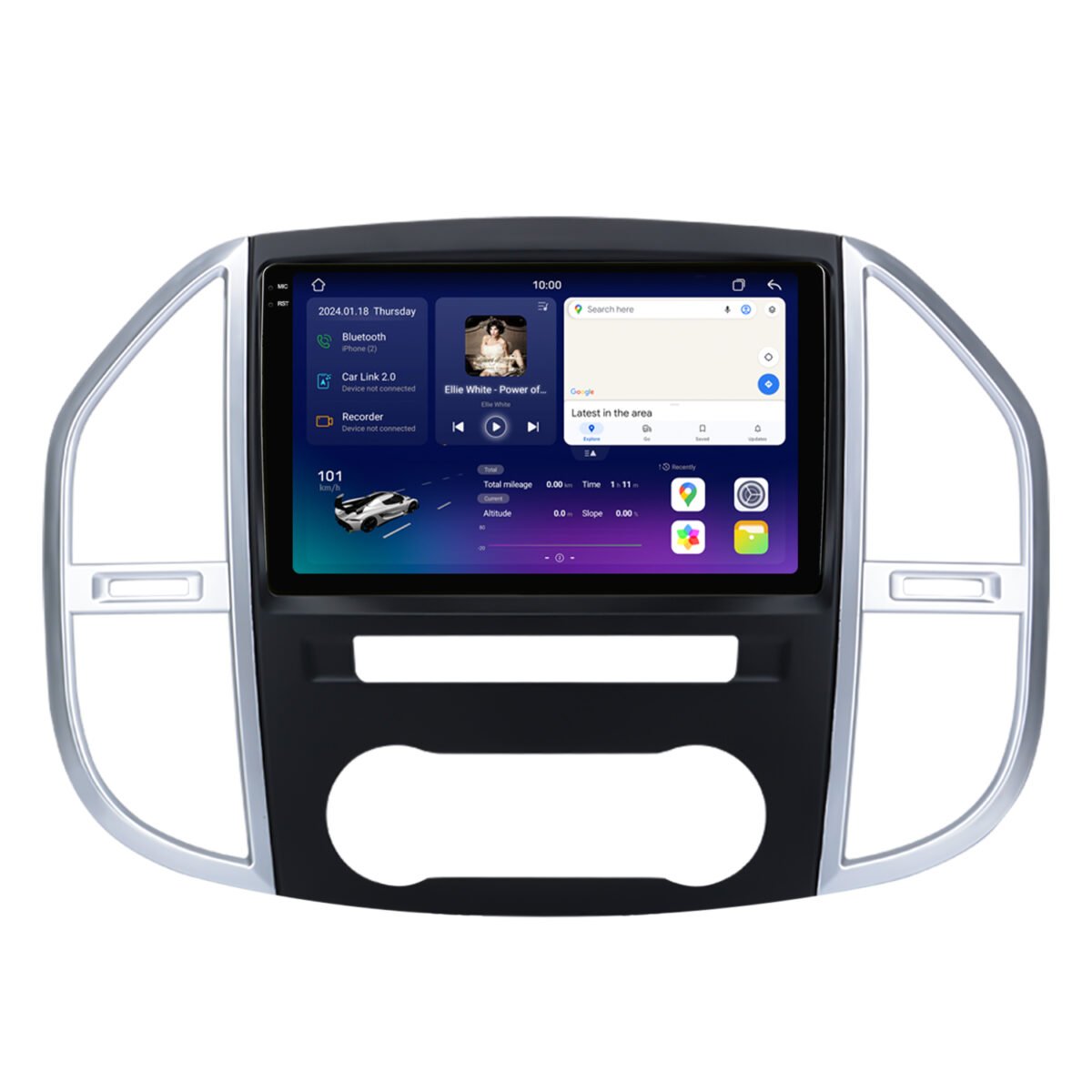 Für Mercedes V-Class Vito W447 Autoradio Android Radio Carplay Bluetooth Navigation RDS GPS – Bild 1