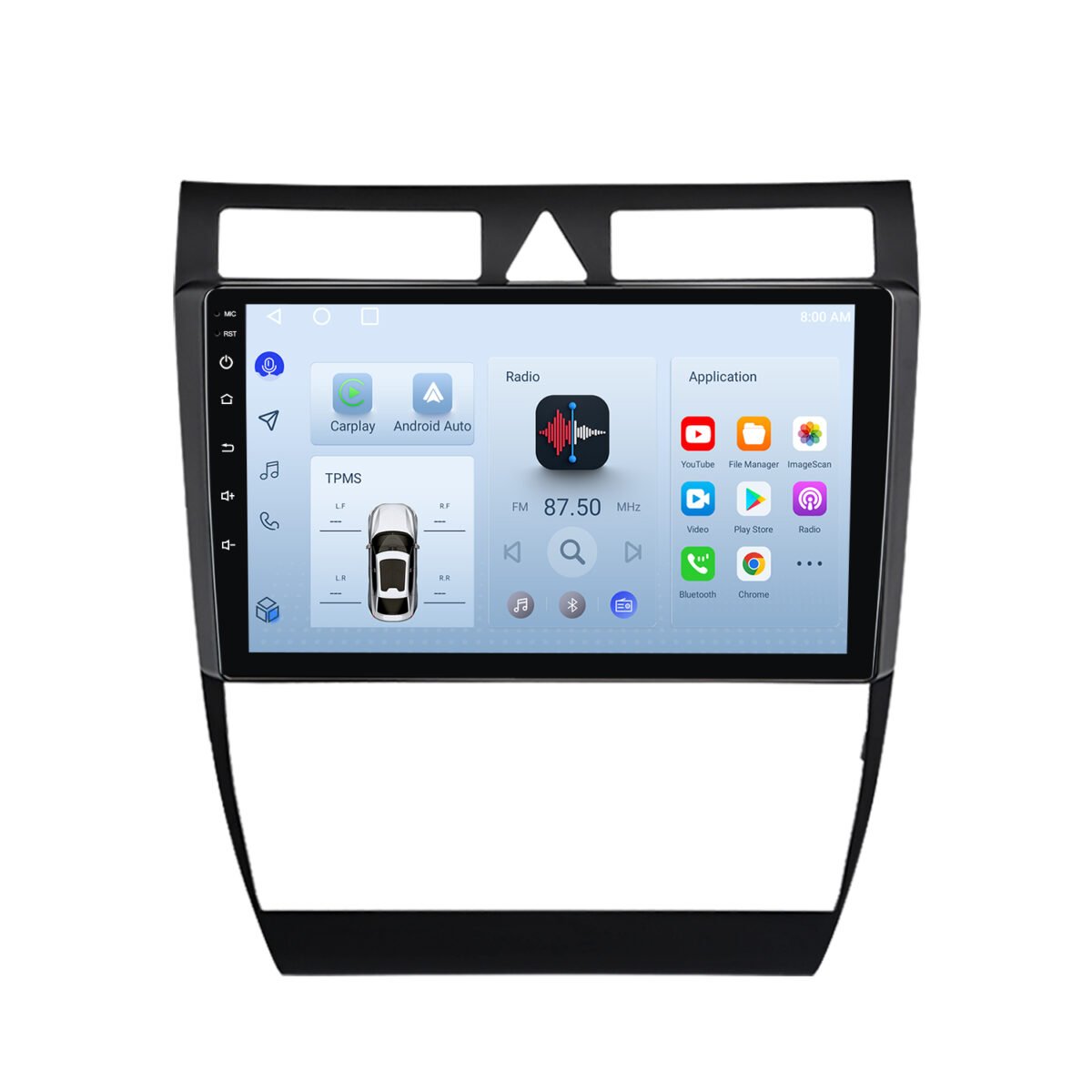 Für Audi A6 4B C5 Autoradio Android Radio Carplay Bluetooth Navigation RDS GPS – Bild 2