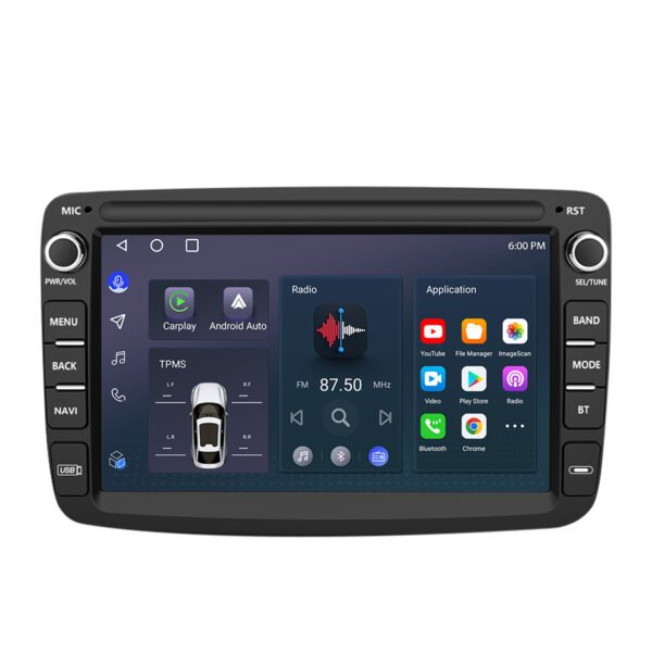 Dacia Logan Sandero Duster Autoradio Android Radio Carplay Navi Bluetooth