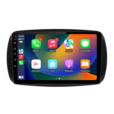 Junsun Radio Smart 453 Fortwo Forfour CarPlay Android Auto Navi RDS