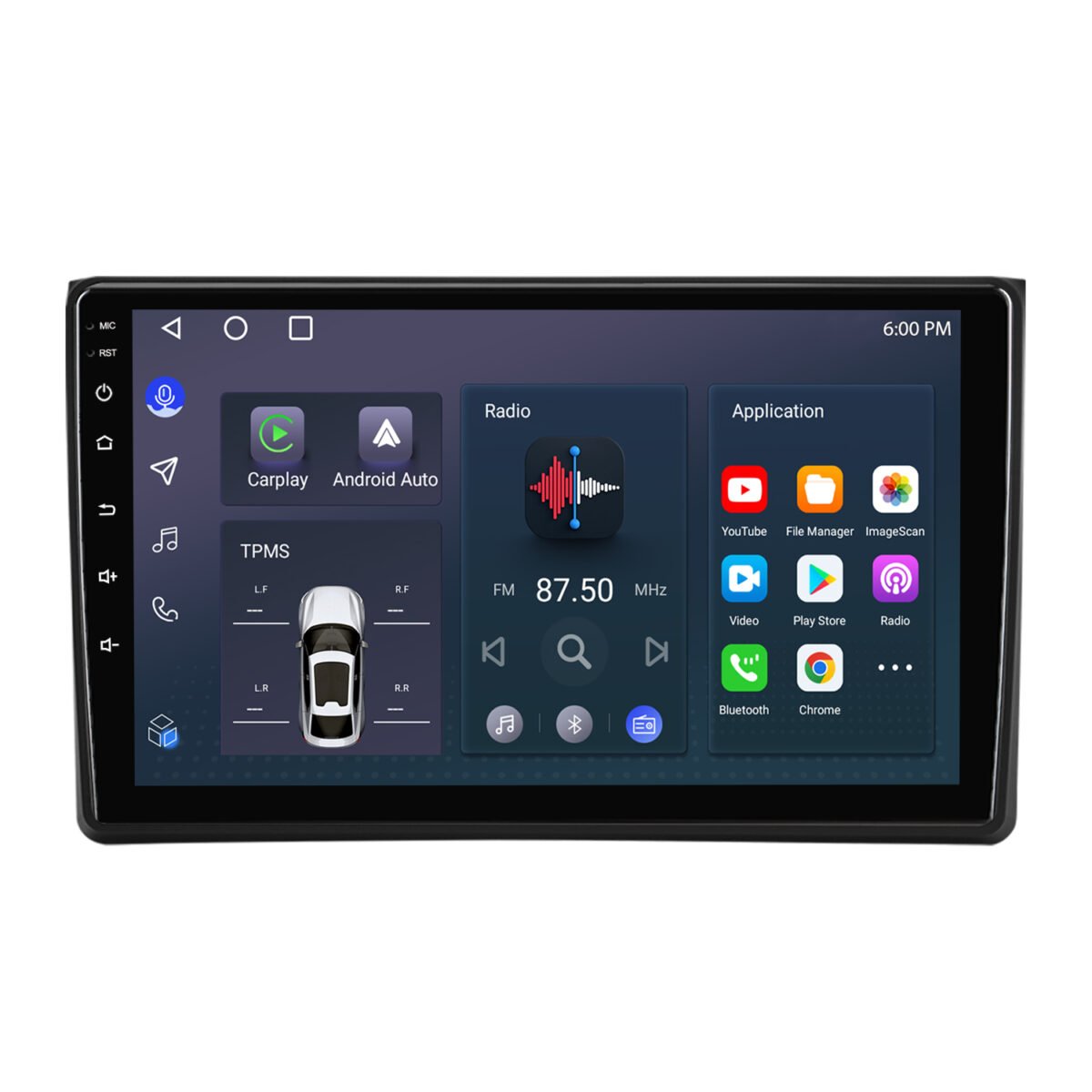Android Radio für Audi A4 B6 B7 mit Carplay & Navigation – Bild 2