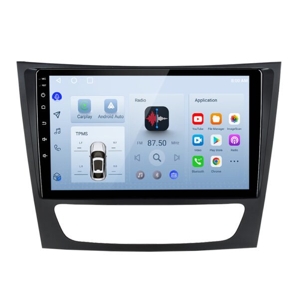 Für Mercedes E-Class W211 Autoradio Android Radio Carplay Bluetooth Navigation RDS GPS