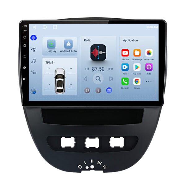 Peugeot 107 Android Autoradio Carplay Bluetooth Navigation