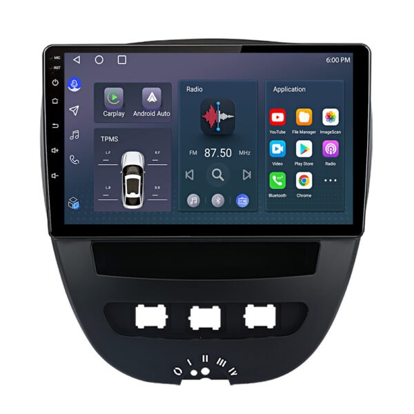 Citroen C1 Android Autoradio Carplay Bluetooth Navigation