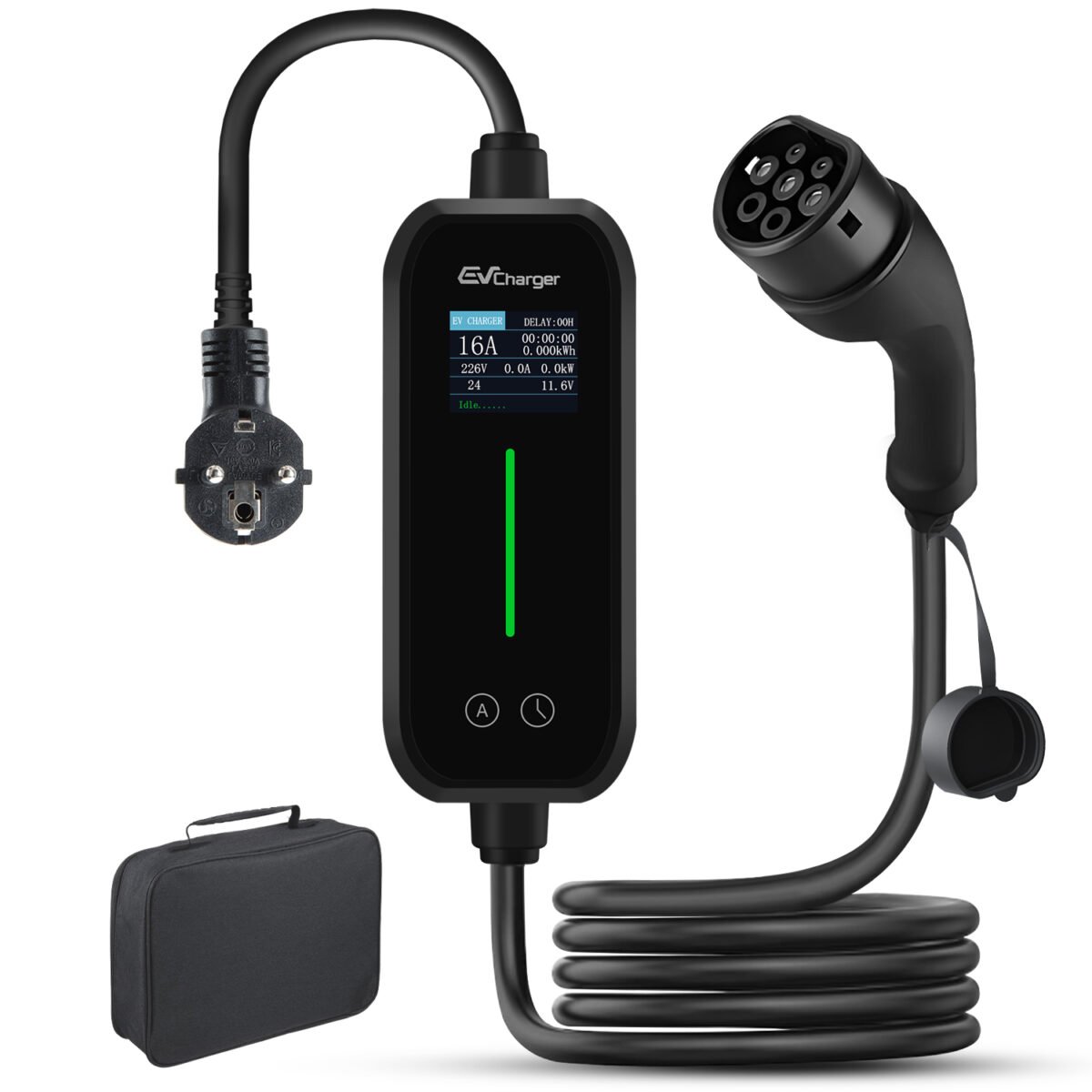 3.5KW/7KW/11KW Typ 2 6-16A/32A E-Auto Ladegerät Elektroauto EV-Ladekabel – Bild 3