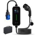 3.5KW/7KW/11KW Typ 2 6-16A/32A E-Auto Ladegerät Elektroauto EV-Ladekabel – Bild 2