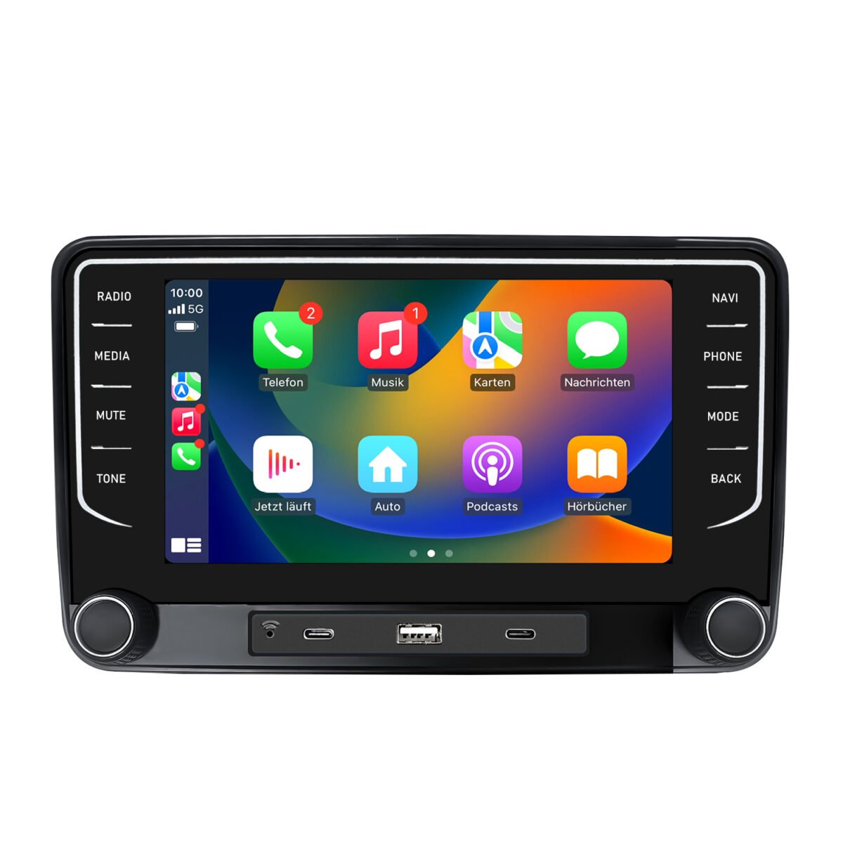 Golf V VI Passat B6 B7 Android Radio Carplay Navigation RDS – Bild 1