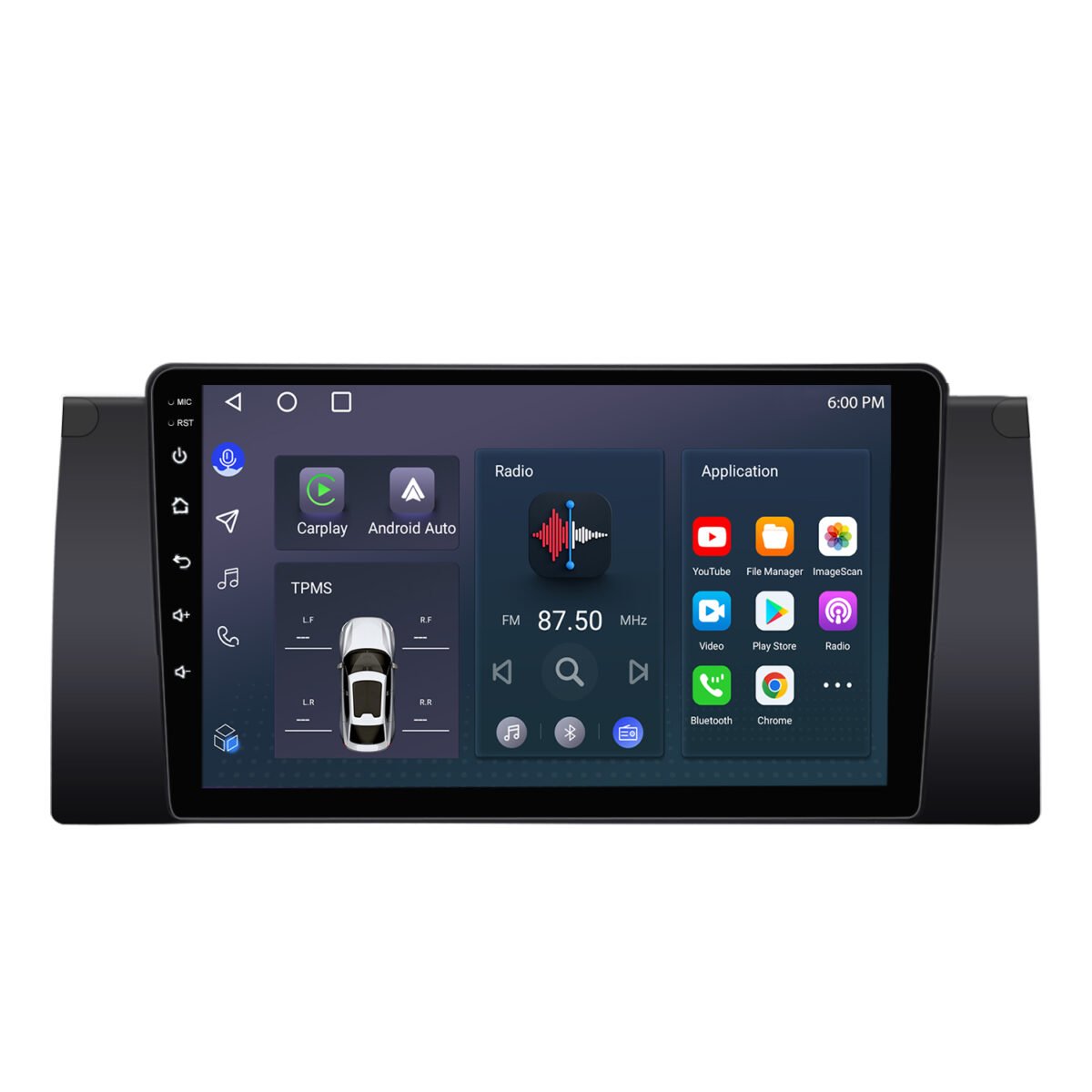128GB Android Radio für BMW X5 E53 mit Carplay & GPS – Bild 2