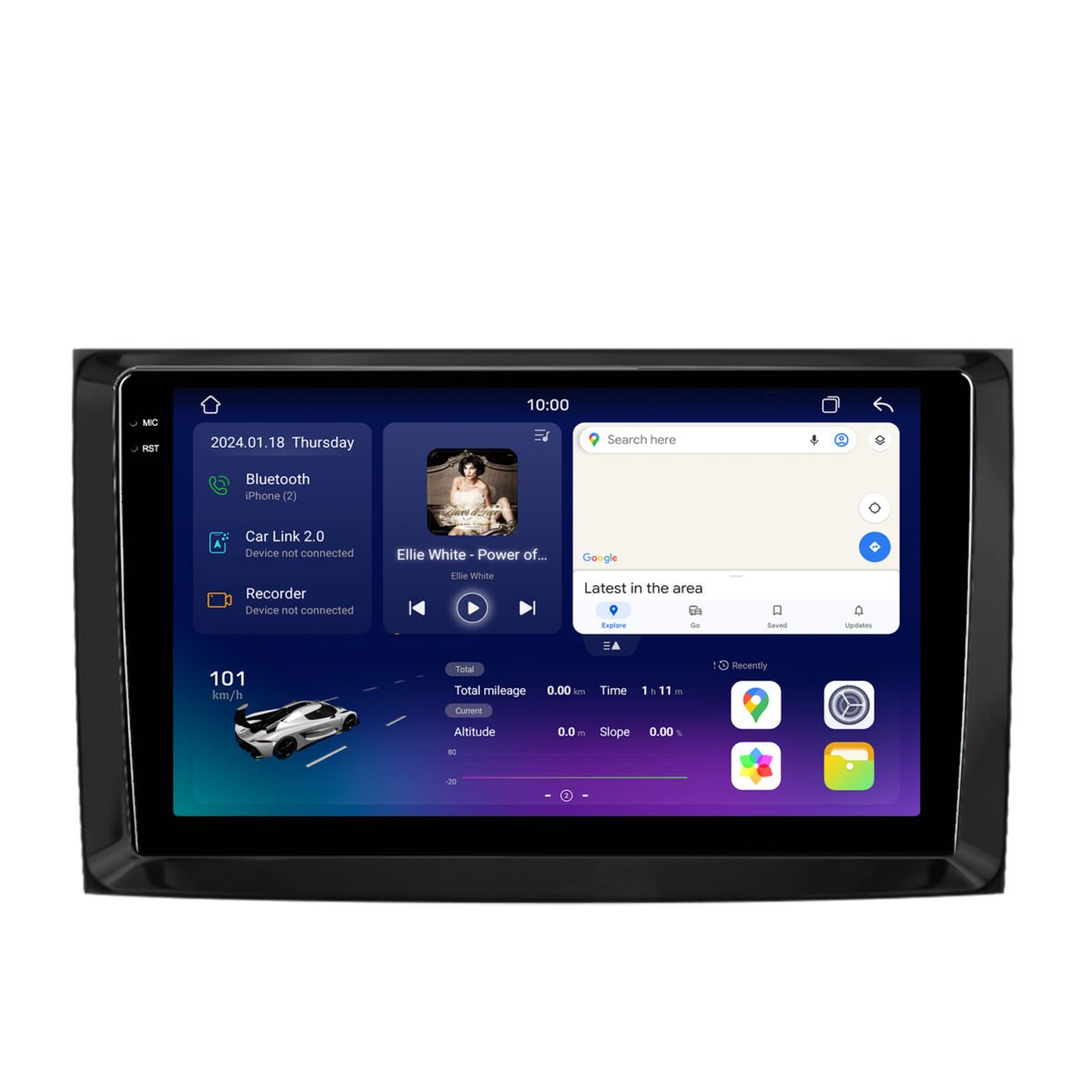 Android Radio für Mercedes B Class W245 Carplay Navi – Bild 1