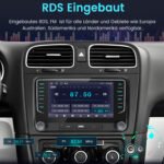 Golf V VI Passat B6 B7 Android Radio Carplay Navigation RDS – Bild 7