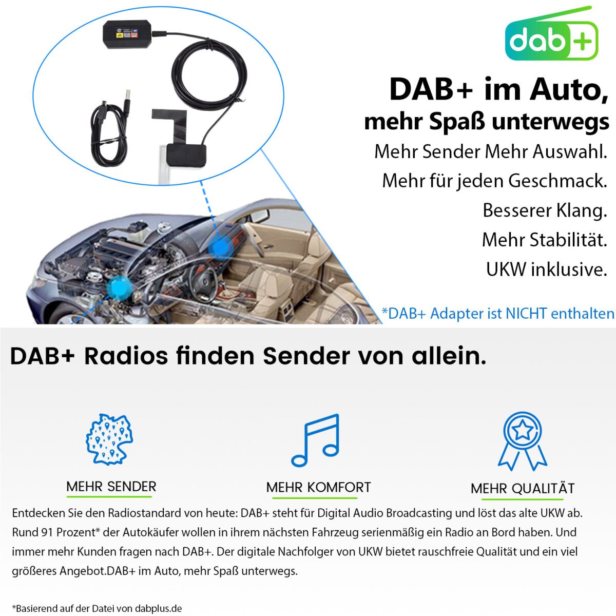 Golf V VI Passat B6 B7 Android Radio Carplay Navigation RDS – Bild 11