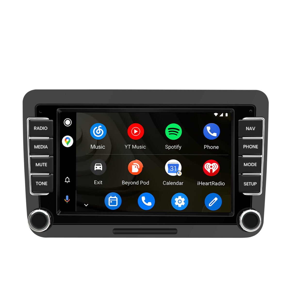 VW Golf V VI Polo 6R Touran T5 Jetta EOS Android Radio Carplay Navi – Bild 2