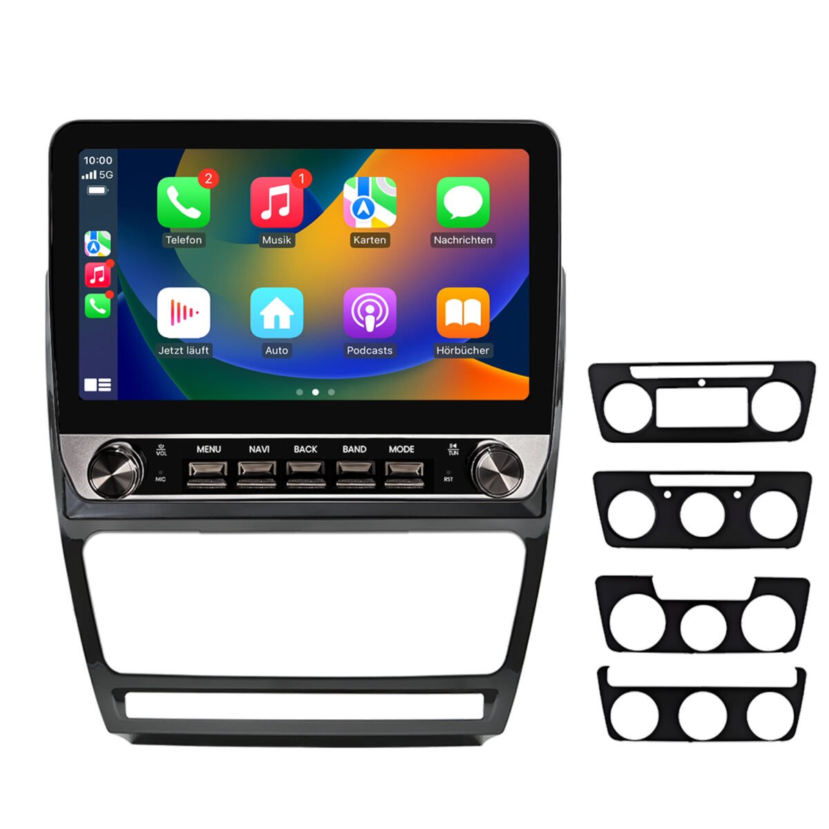 Android Radio Skoda Octavia II III mit Navi & CarPlay – Bild 1