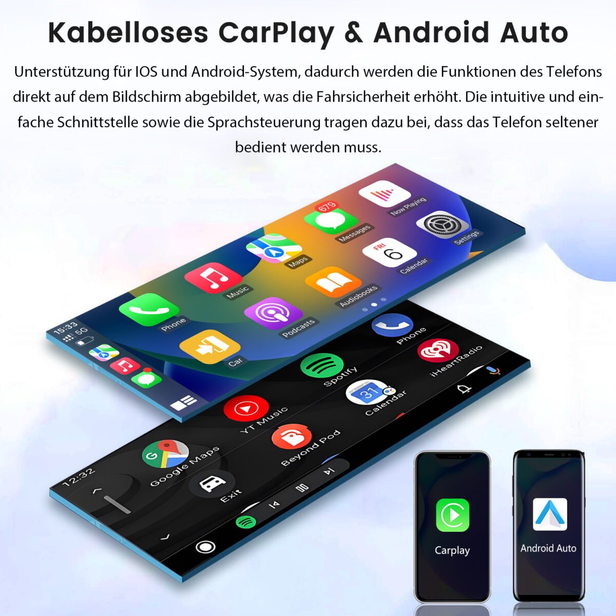 Android Carplay für BMW 3 Series F30 F31 NBT EVO ID6 & GPS – Bild 8