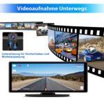 Junsun Drathlos Apple Carplay Android Auto 4K 10.26-Zoll Display einstellbare Rückfahrkamera – Bild 6