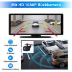 Junsun Drathlos Apple Carplay Android Auto 4K 10.26-Zoll Display einstellbare Rückfahrkamera – Bild 8