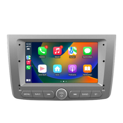 Junsun Radio für Alfa Romeo Mito CarPlay Android Auto Navi GPS Bluetooth silber