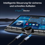 Junsun Radio mit Drehknopf für VW T6 CarPlay Android Auto Navi – Bild 4